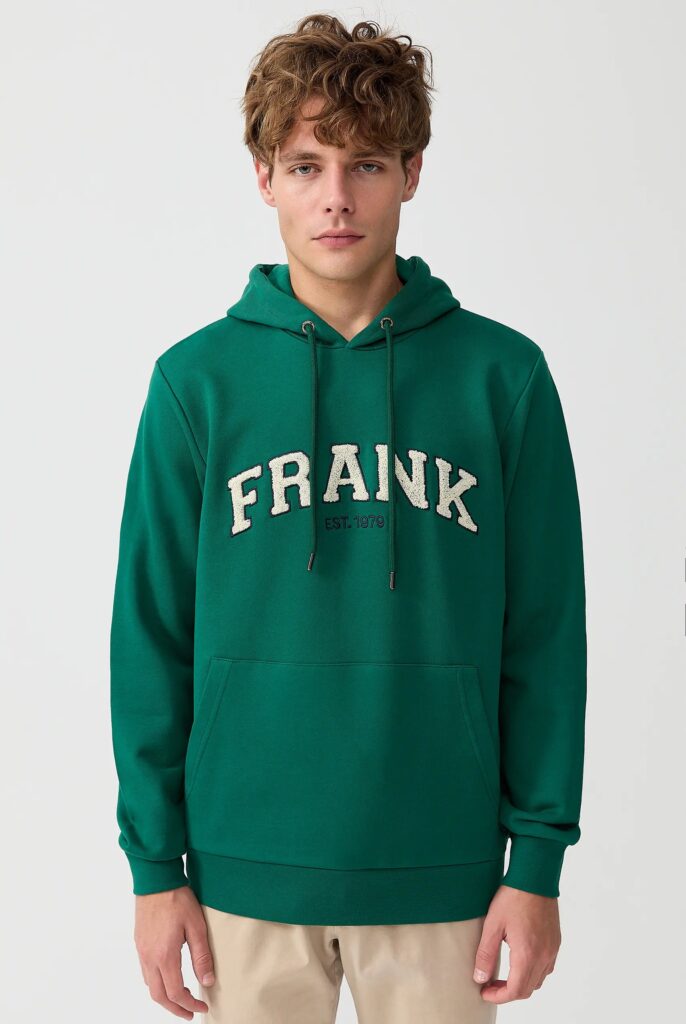 Rodolph : Sweat à Capuche en Tissu Éponge - 53