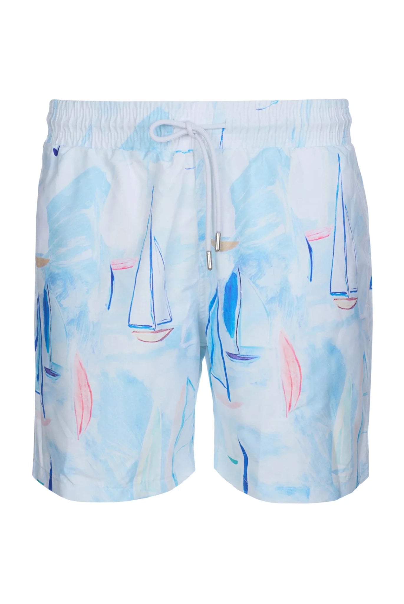 Ruffin : Short de Bain à Imprimé Voile, séchage rapide - 1