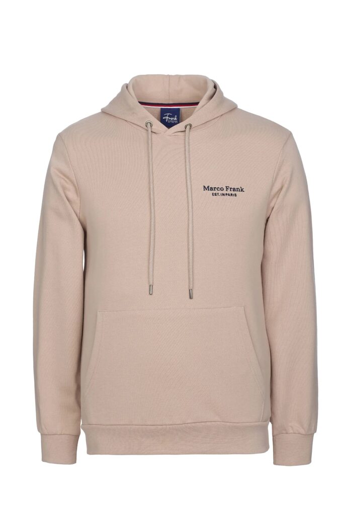 Savoy : Sweat à Capuche Avec Logo Brodé - 54