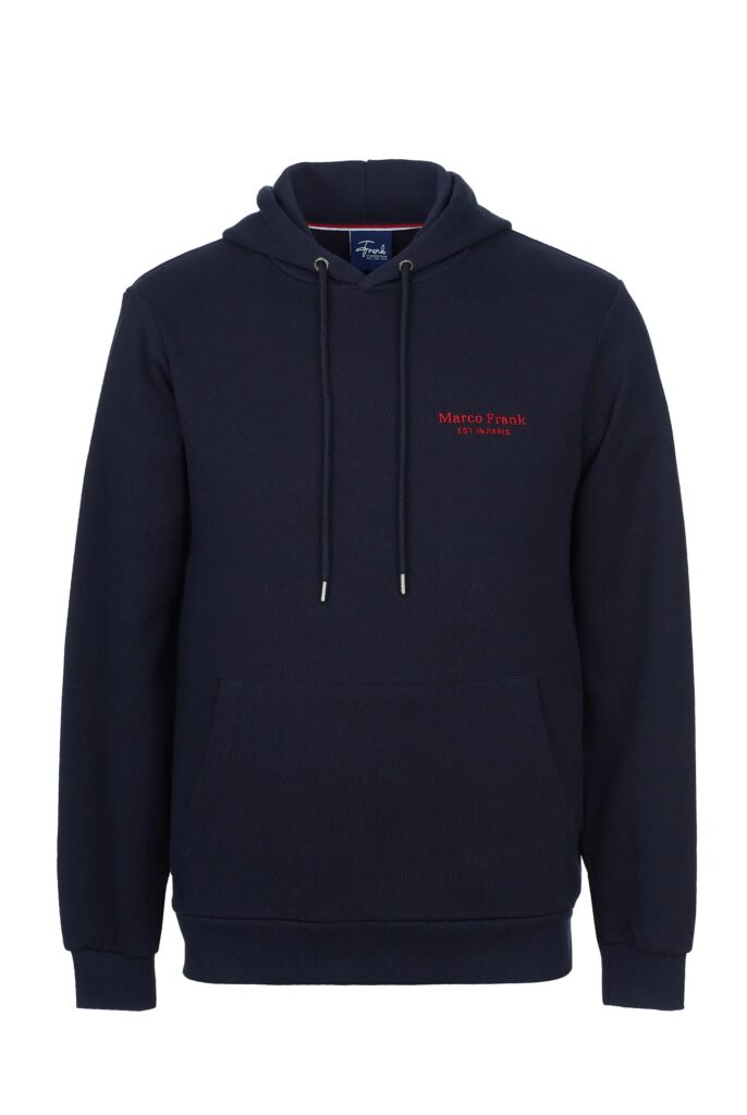 Savoy : Sweat à Capuche Avec Logo Brodé - 56