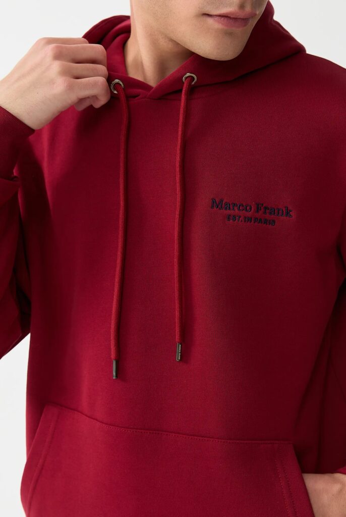 Savoy : Sweat à Capuche Avec Logo Brodé - 2