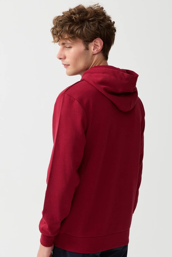 Savoy : Sweat à Capuche Avec Logo Brodé - 3