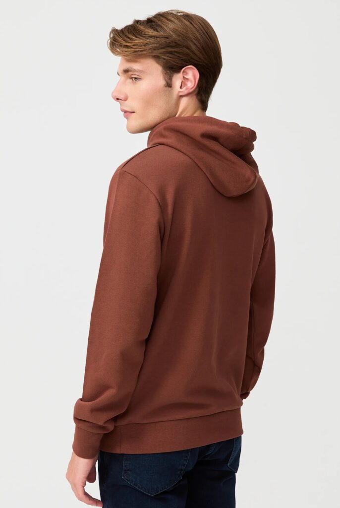 Savoy : Sweat à Capuche Avec Logo Brodé - 20