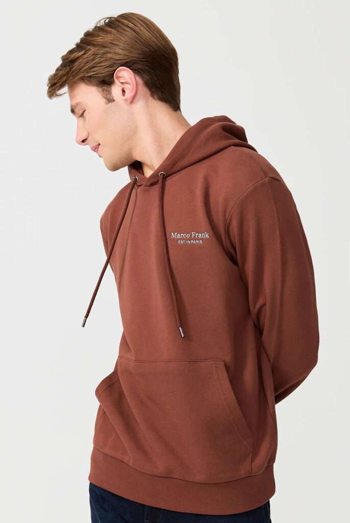 Savoy : Sweat à Capuche Avec Logo Brodé - 22