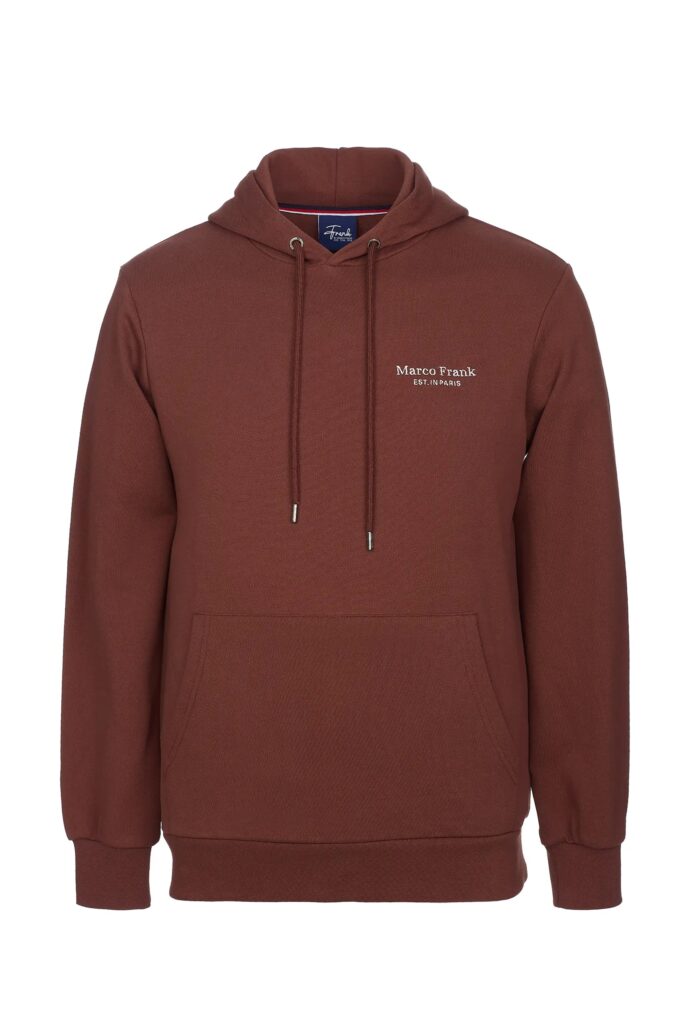 Savoy : Sweat à Capuche Avec Logo Brodé - 57