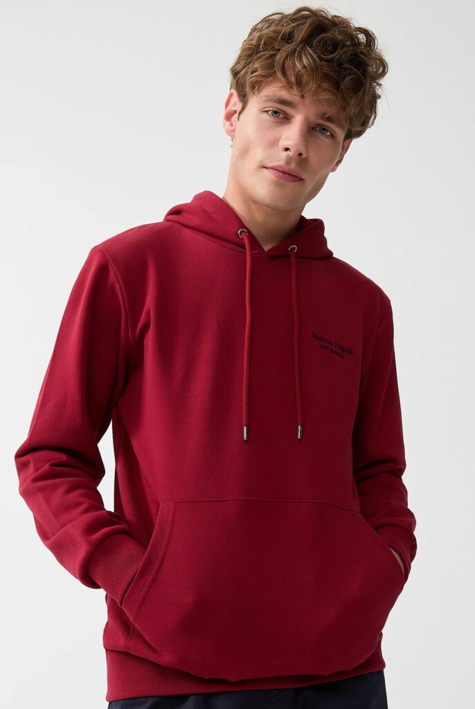 Savoy : Sweat à Capuche Avec Logo Brodé - 8