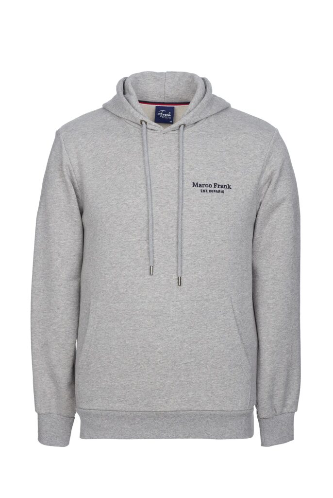 Savoy : Sweat à Capuche Avec Logo Brodé - 58