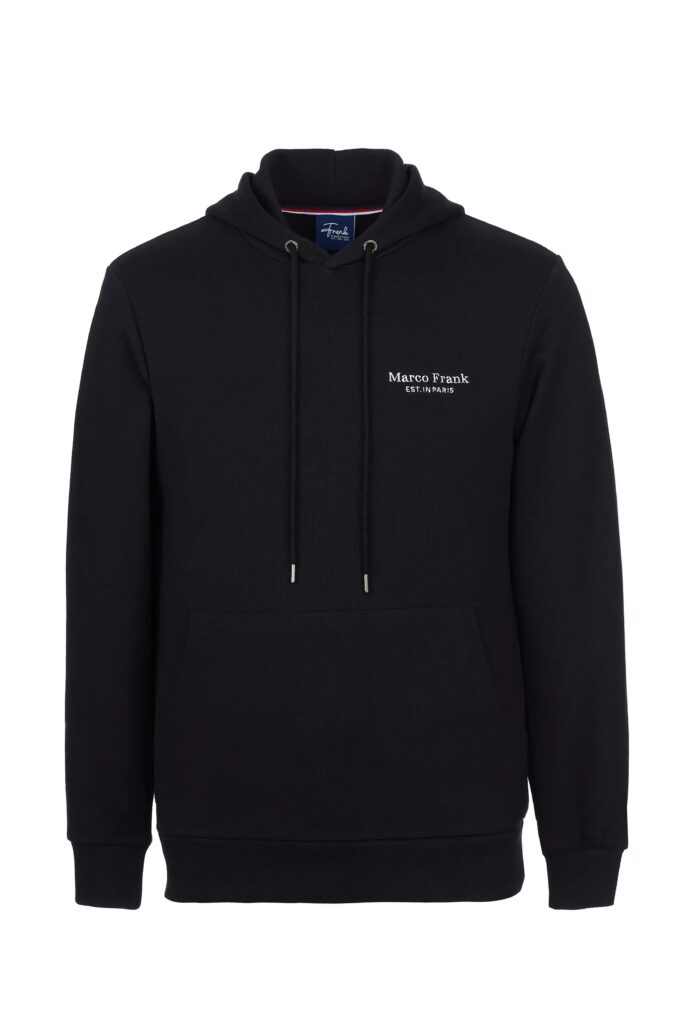 Savoy : Sweat à Capuche Avec Logo Brodé - 60