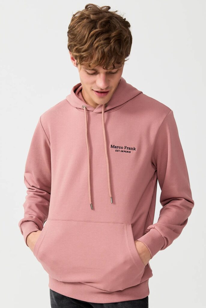 Savoy : Sweat à Capuche Avec Logo Brodé - 42