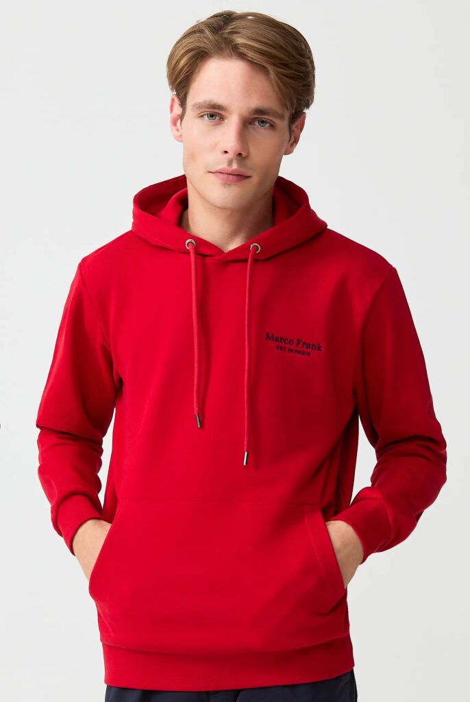 Savoy : Sweat à Capuche Avec Logo Brodé - 31