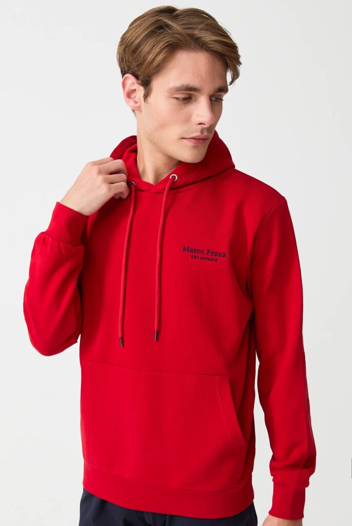 Savoy : Sweat à Capuche Avec Logo Brodé - 32