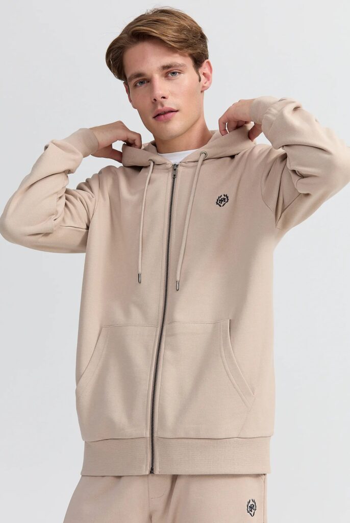 Simon : Sweat à Capuche avec Fermeture Éclair Brodé du Logo Emblématique - 20