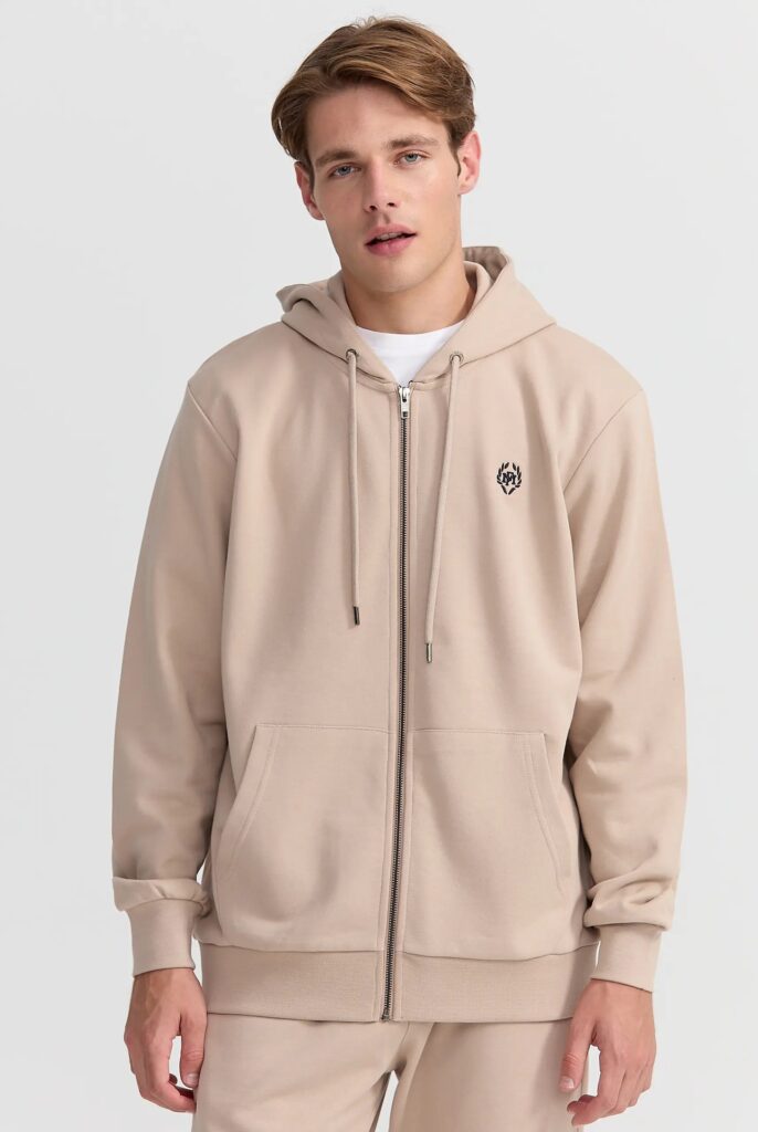 Simon : Sweat à Capuche avec Fermeture Éclair Brodé du Logo Emblématique - 21