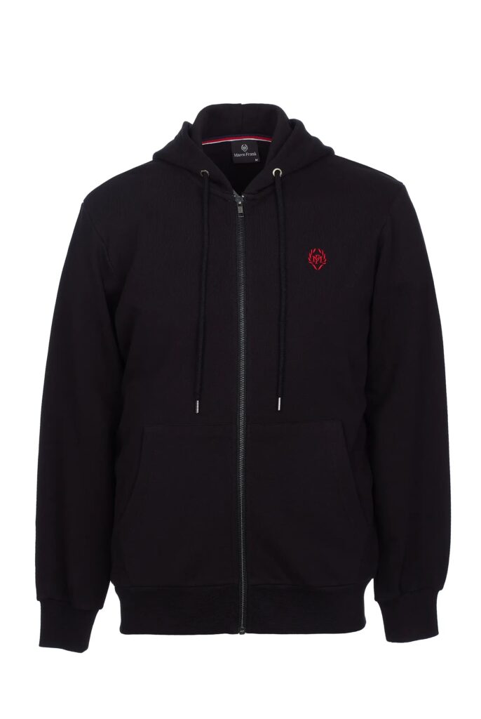 Simon : Sweat à Capuche avec Fermeture Éclair Brodé du Logo Emblématique - 60