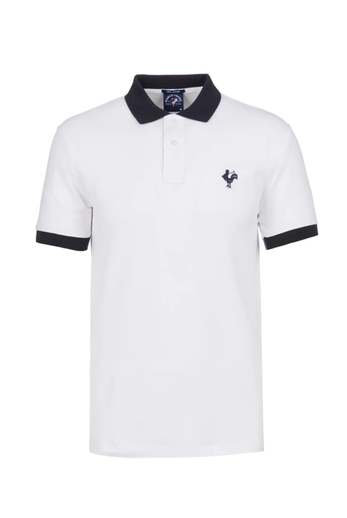 Spencer : Polo avec l’emblématique Logo du Coq Brodé - 57