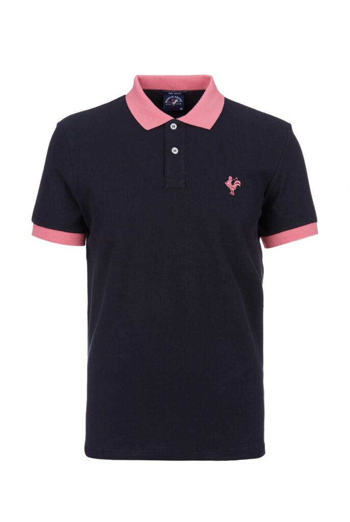 Spencer : Polo avec l’emblématique Logo du Coq Brodé - 9