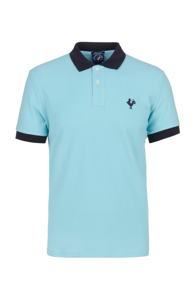 Spencer : Polo avec l’emblématique Logo du Coq Brodé - 59