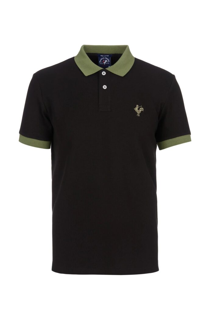 Spencer : Polo avec l’emblématique Logo du Coq Brodé - 64