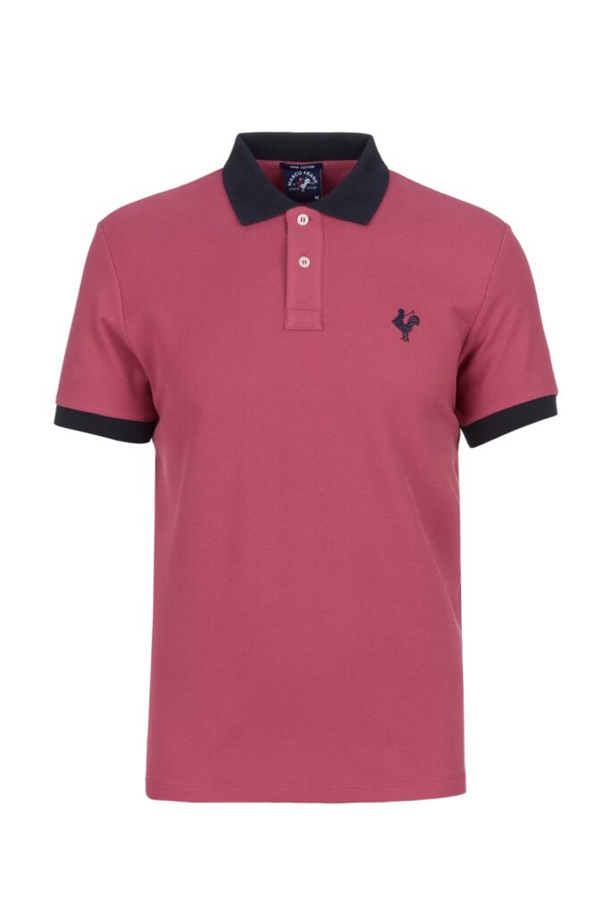 Spencer : Polo avec l’emblématique Logo du Coq Brodé - 65