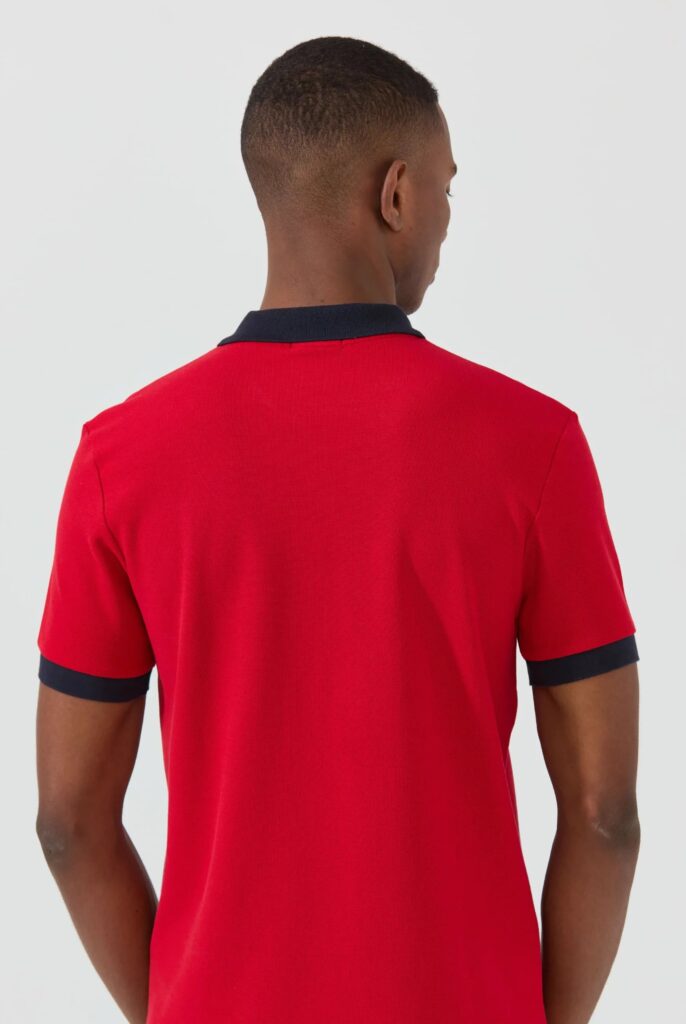 Spencer : Polo avec l’emblématique Logo du Coq Brodé - 28