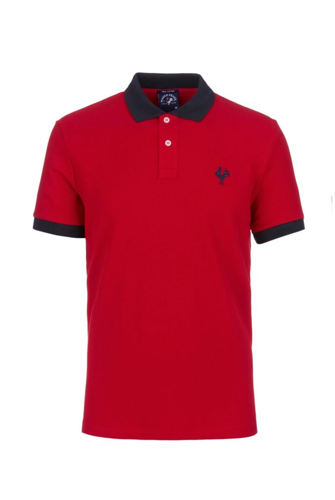 Spencer : Polo avec l’emblématique Logo du Coq Brodé - 68