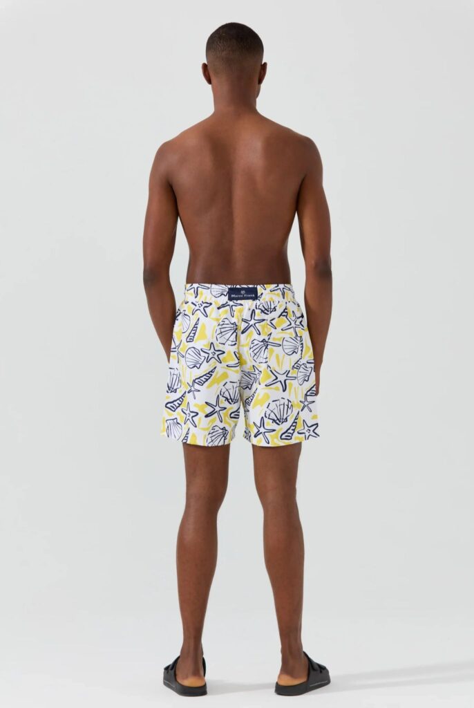 Teddie : Short de Bain à Imprimé Nautique, séchage rapide - 3