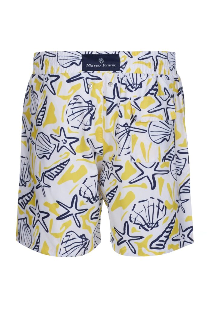 Teddie : Short de Bain à Imprimé Nautique, séchage rapide - 4