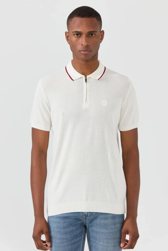 Thibault : Polo avec Col Rayé - 15