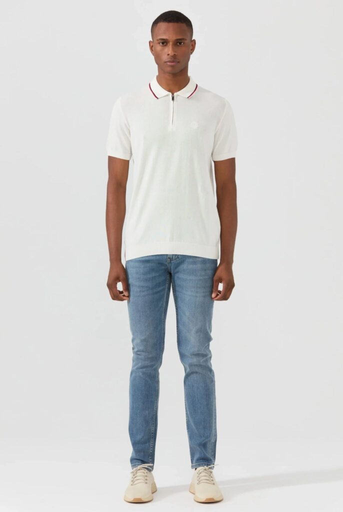 Thibault : Polo avec Col Rayé - 16