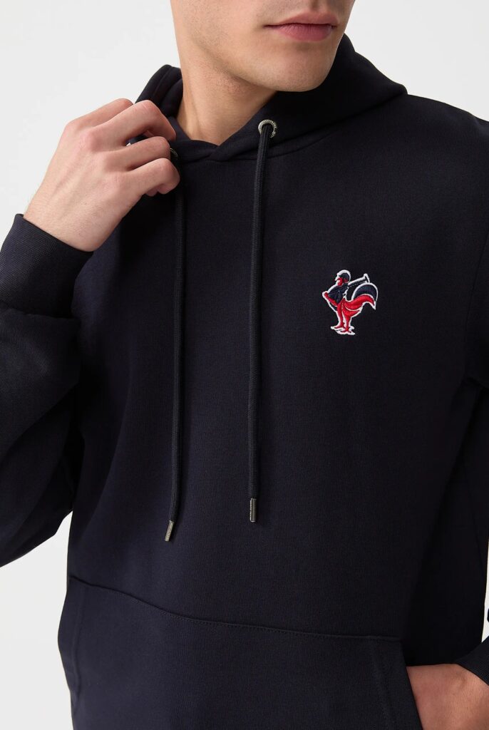 Tremblay : Sweat à Capuche avec l’emblématique Logo du Coq Brodé - 12