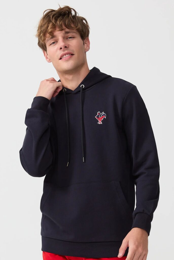 Tremblay : Sweat à Capuche avec l’emblématique Logo du Coq Brodé - 14