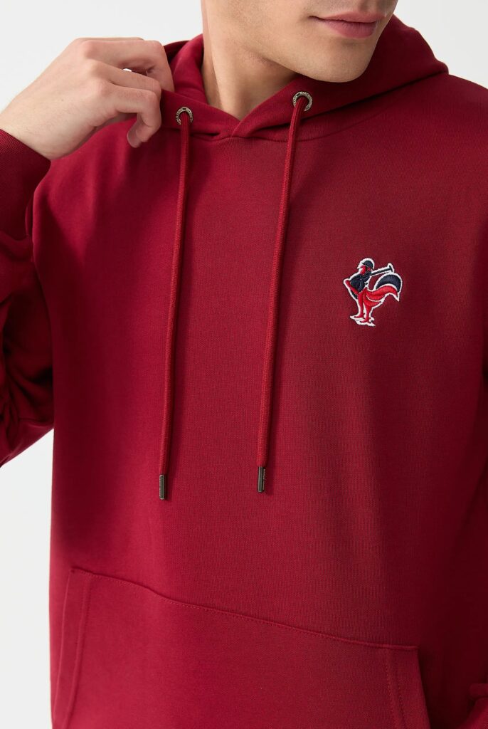 Tremblay : Sweat à Capuche avec l’emblématique Logo du Coq Brodé - 41