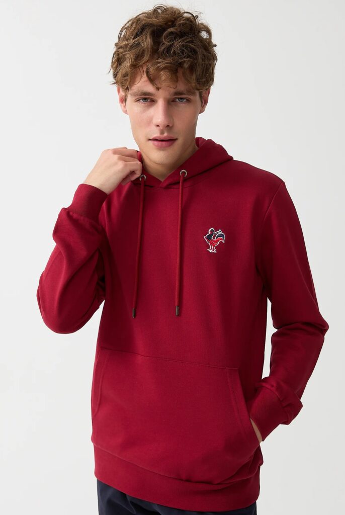 Tremblay : Sweat à Capuche avec l’emblématique Logo du Coq Brodé - 43
