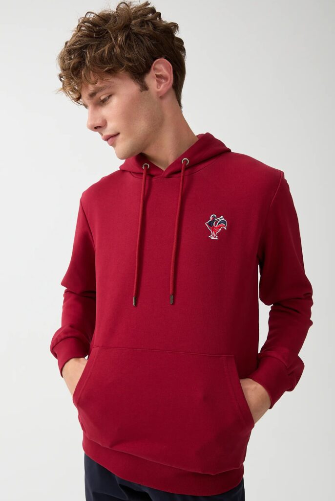 Tremblay : Sweat à Capuche avec l’emblématique Logo du Coq Brodé - 45