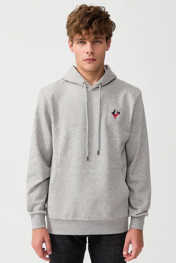 Tremblay : Sweat à Capuche avec l’emblématique Logo du Coq Brodé - 58