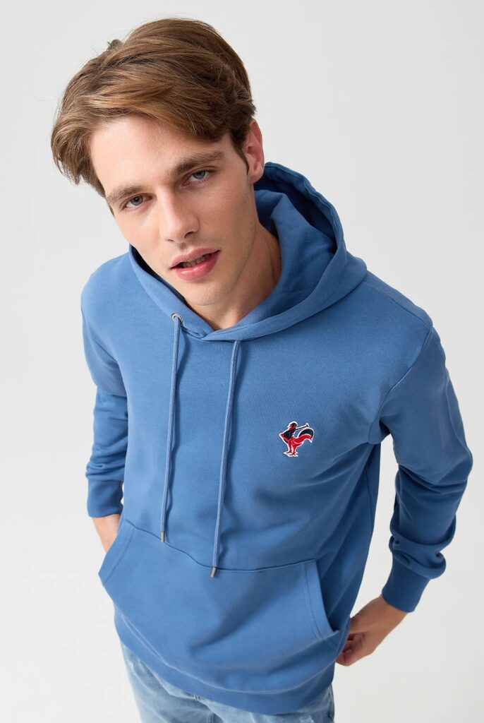 Tremblay : Sweat à Capuche avec l’emblématique Logo du Coq Brodé - 4