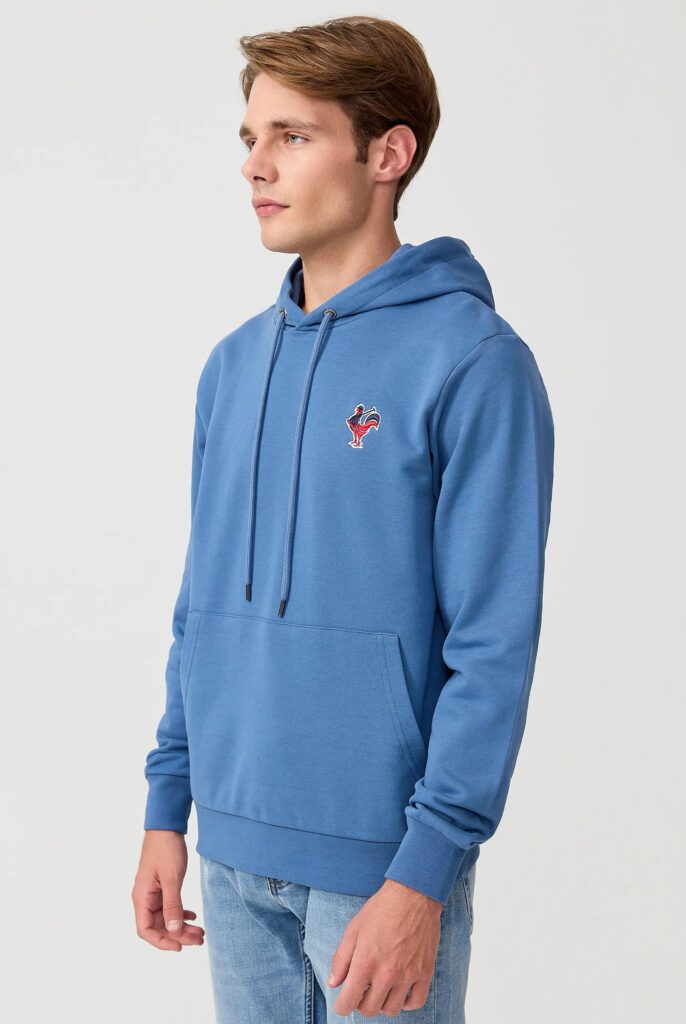 Tremblay : Sweat à Capuche avec l’emblématique Logo du Coq Brodé - 5