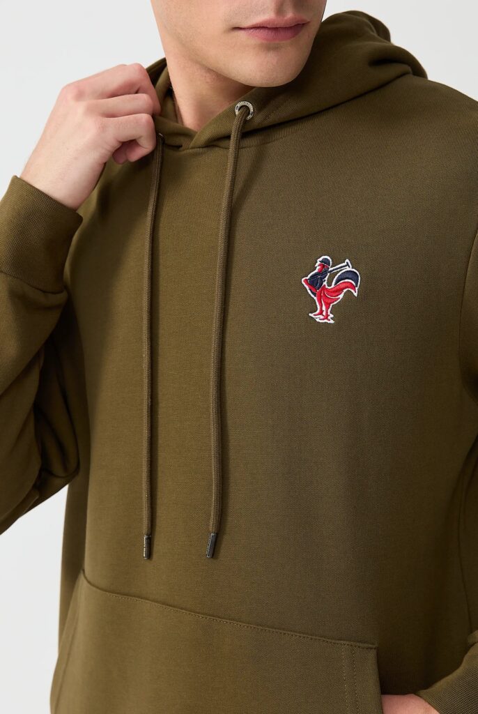 Tremblay : Sweat à Capuche avec l’emblématique Logo du Coq Brodé - 46