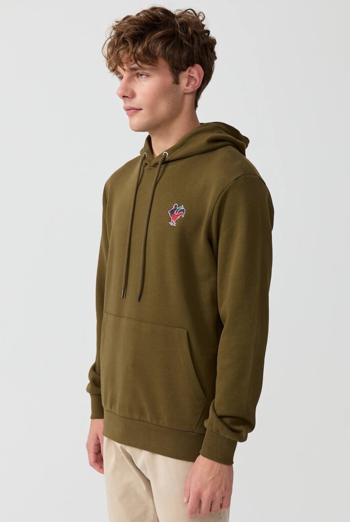Tremblay : Sweat à Capuche avec l’emblématique Logo du Coq Brodé - 49
