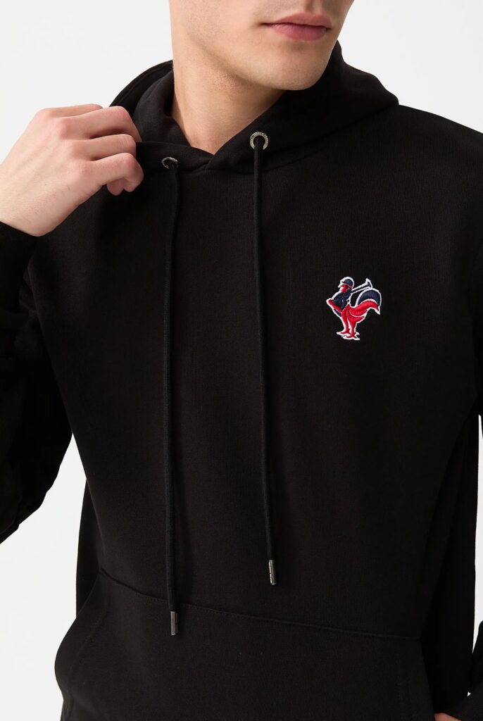 Tremblay : Sweat à Capuche avec l’emblématique Logo du Coq Brodé - 61