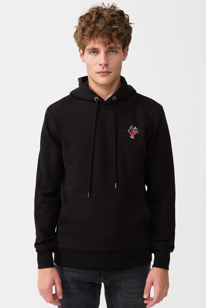 Tremblay : Sweat à Capuche avec l’emblématique Logo du Coq Brodé - 63