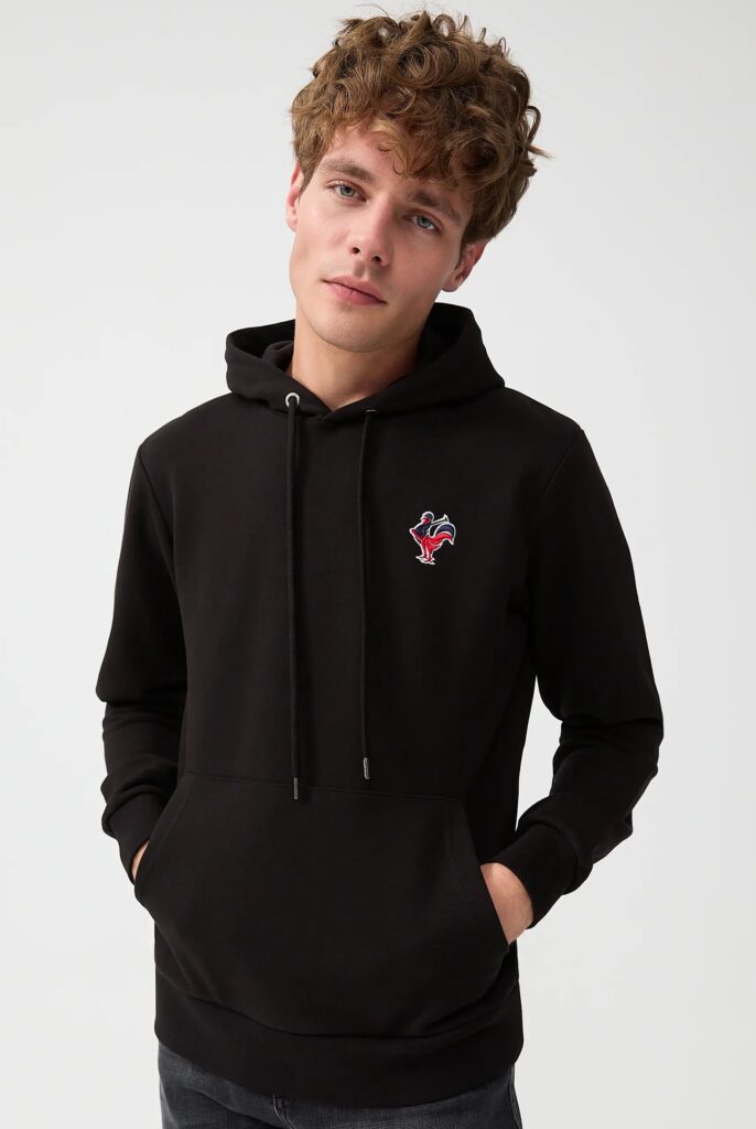 Tremblay : Sweat à Capuche avec l’emblématique Logo du Coq Brodé - 65