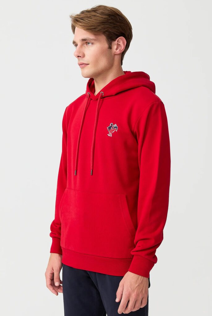 Tremblay : Sweat à Capuche avec l’emblématique Logo du Coq Brodé - 39