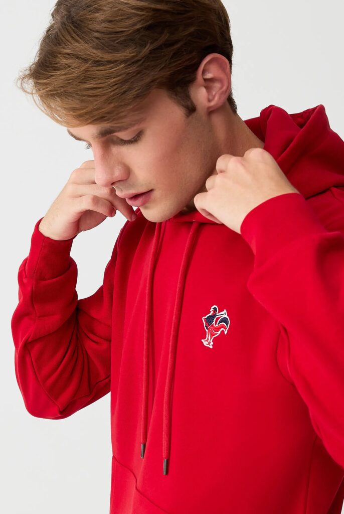 Tremblay : Sweat à Capuche avec l’emblématique Logo du Coq Brodé - 40