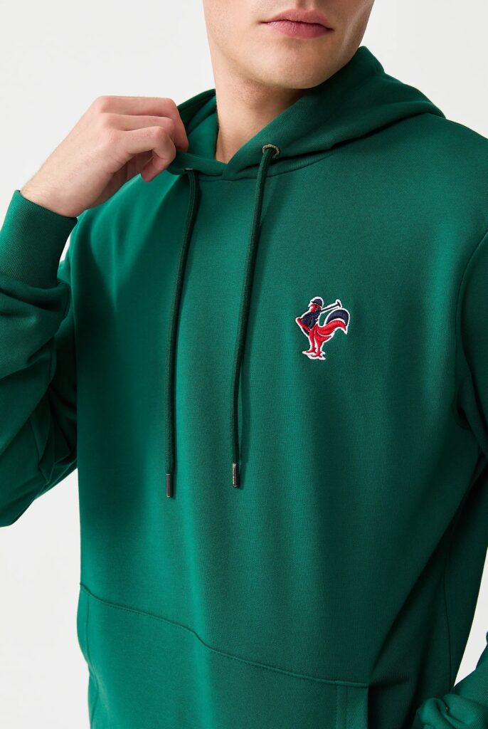 Tremblay : Sweat à Capuche avec l’emblématique Logo du Coq Brodé - 51