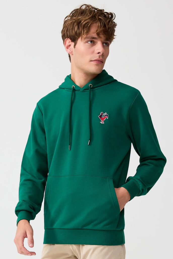 Tremblay : Sweat à Capuche avec l’emblématique Logo du Coq Brodé - 54