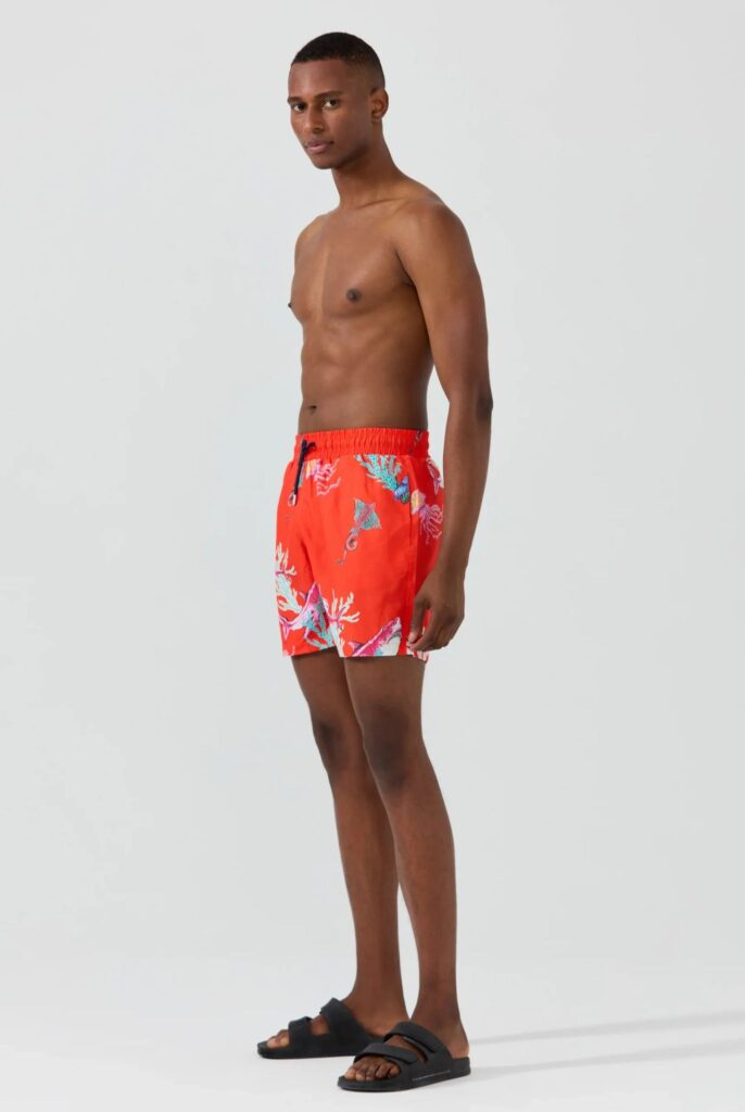 Varden : Short de Bain à Imprimé sous la Mer, séchage rapide - 2