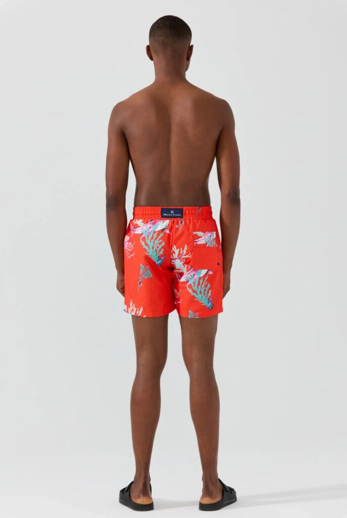 Varden : Short de Bain à Imprimé sous la Mer, séchage rapide - 3