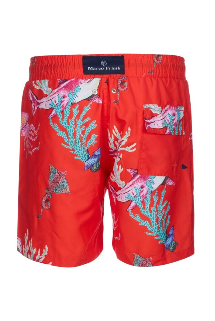 Varden : Short de Bain à Imprimé sous la Mer, séchage rapide - 4