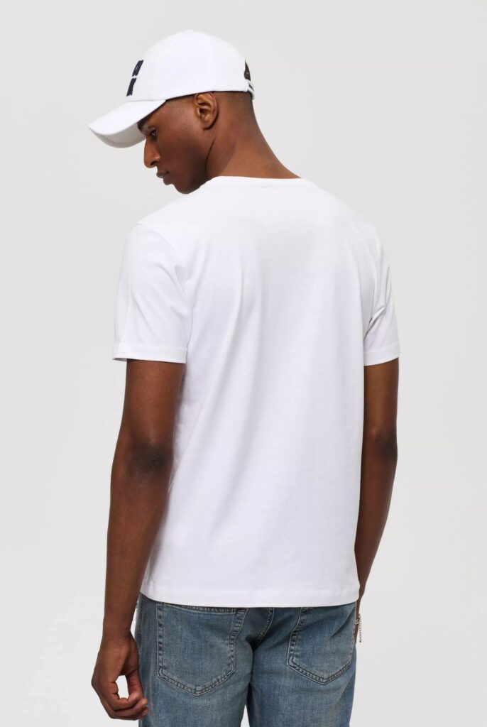 Vincent : T-Shirt avec Logo du Coq Brodé - 3